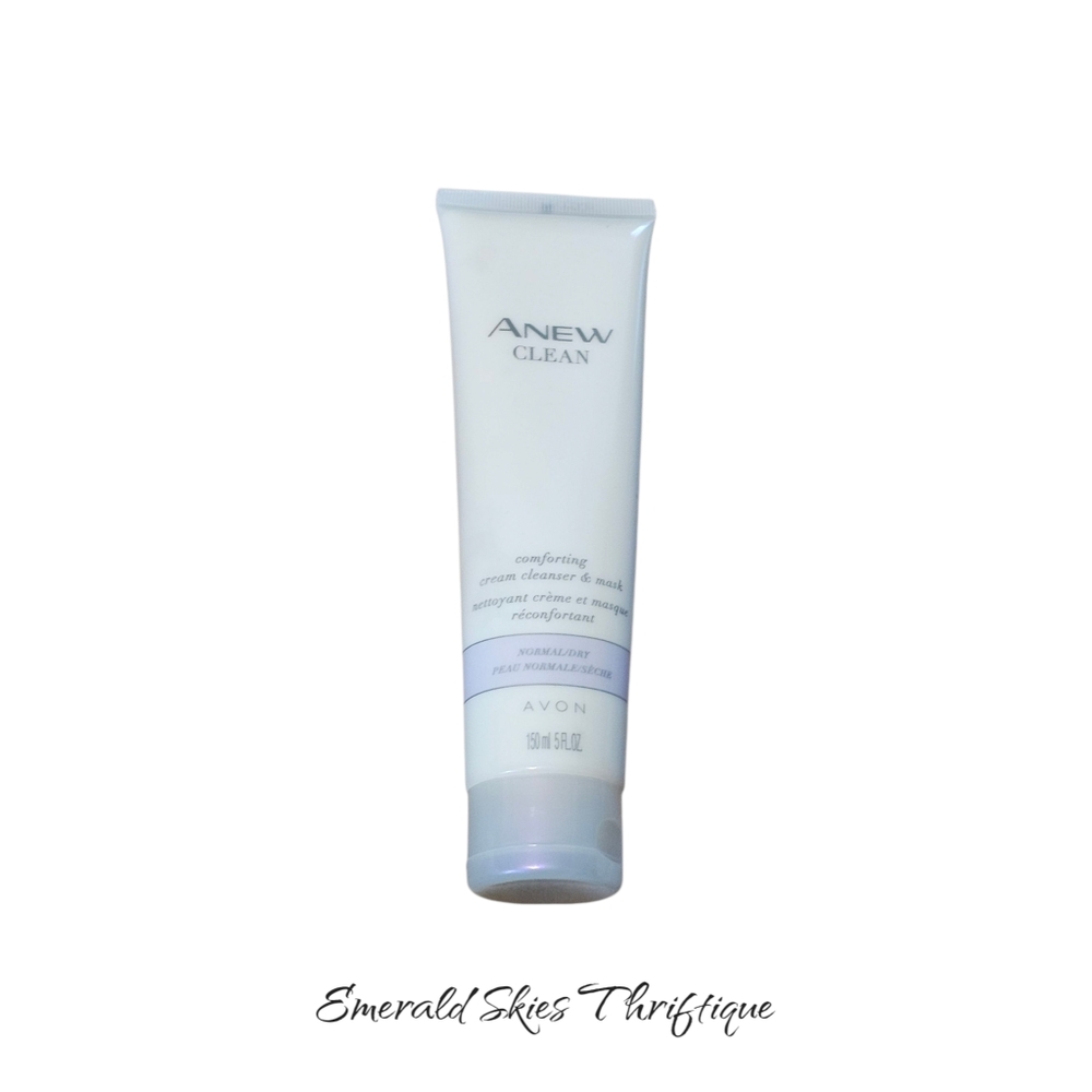 NEW ANEW CLEAN Comforting Cream & Mask Normal/Dry Skin 5 fl oz. Free Shipping